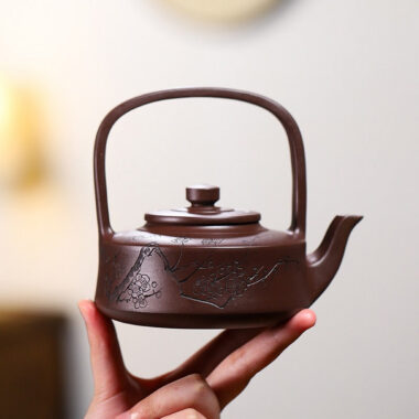 Yixing Zisha Teapot [Tibi Tiliang] (100 Mu Zi Ni – 370ml)