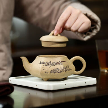 Yixing Zisha Teapot [Han Tang Shi Piao] (Duan Ni – 220ml)