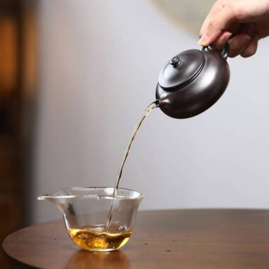 Yixing Zisha Teapot [Han Jiang] (Zi Ni Firewood Fired – 170ml)