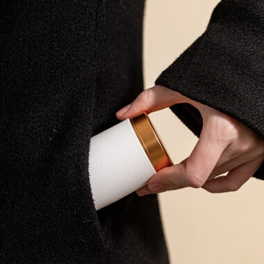 Ceramic Tea Jar | Tea Caddy | Mini Travel Tea Caddy [Tao Yue] 70ml