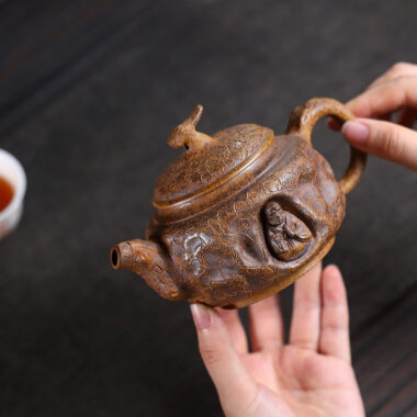 Yixing Zisha Teapot [Zen Gong Chun] (Duan Ni Firewood Firing – 320ml)