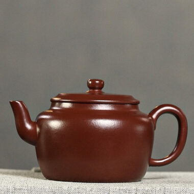 Full Handmade Yixing Zisha Teapot [Lianzi Pot] (Zi Zhu Ni – 190ml)