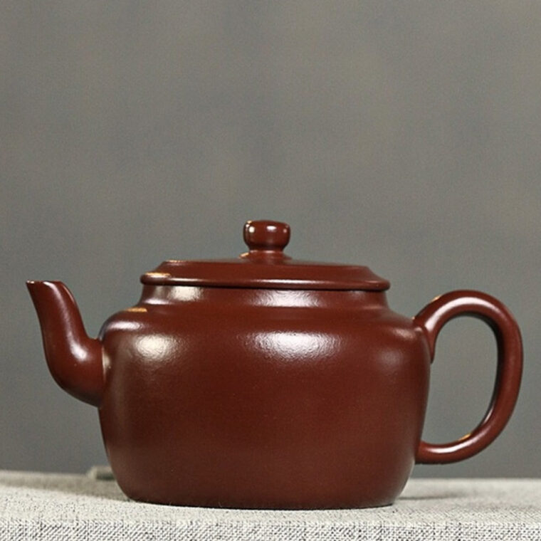 Full Handmade Yixing Zisha Teapot [Lianzi Pot] (Zi Zhu Ni – 190ml)