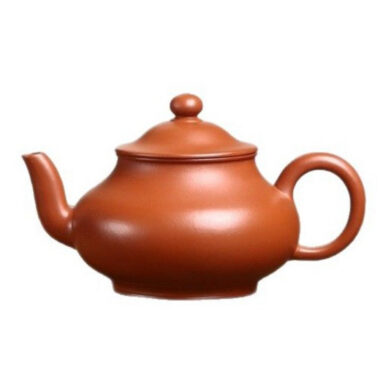 Full Handmade Yixing Zisha Teapot [Straw Hat Pot] (Zhao Zhuang Zhu Ni – 120ml)