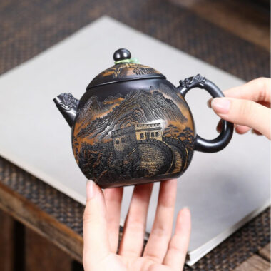 Yixing Zisha Teapot [The Great Wall] (Shi Huang – 320ml)