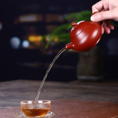 Yixing Zisha Teapot [Yu Ru Pot] (Dahongpao – 200ml)