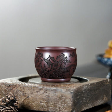 Handmade Yixing Zisha Master Tea Cup [Yi Jiangnan] 200ml