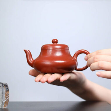 Full Handmade Yixing Zisha Teapot [Junde Pot] (Xiao Meiyao Zhu Ni – 180ml)