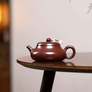 Yixing Zisha Teapot [Bian Xin] (Zi Ni – 160ml)