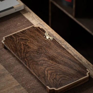 Ebony Copper Frame Tea Tray