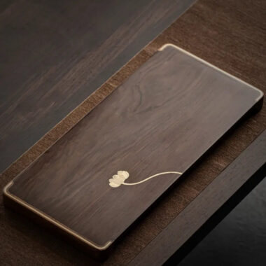 Ebony Copper Frame Tea Tray