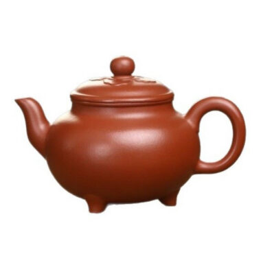 Full Handmade Yixing Zisha Teapot [Dabin Ruyi Pot] (Zhu Ni- 150ml)