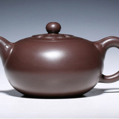 Full Handmade Yixing Zisha Teapot [Yuan Ruyi] (Lao Zi Ni – 160/320ml)
