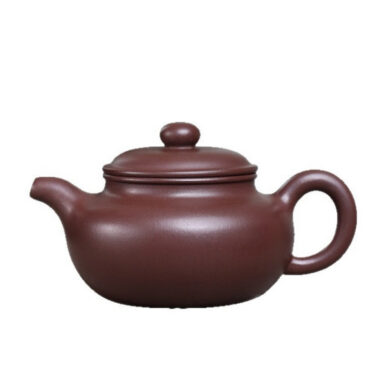 Full Handmade Yixing Zisha Teapot [Fanggu Pot] (Zi Ni – 270ml)