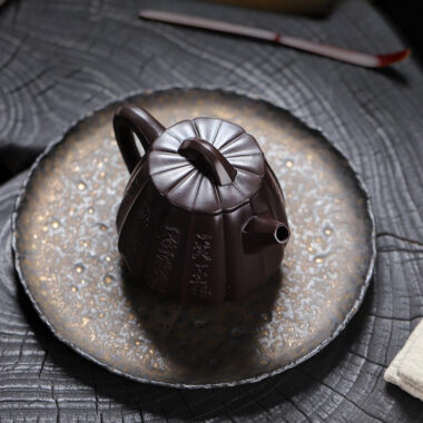 Full Handmade Yixing Zisha Teapot [Fanyin Shi Piao] (Lao Zi Ni – 380ml)