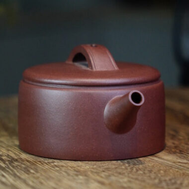 Full Handmade Yixing Zisha Teapot [Hanwa Pot] (Di Cao Qing – 180ml)
