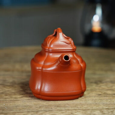 Full Handmade Yixing Zisha Teapot [Bamboo Pot] (Zhu Ni – 150ml)