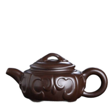 Full Handmade Yixing Zisha Teapot [Ruyi Pot] (Lao Zi Ni – 175ml)