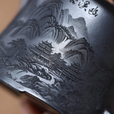 Yixing Zisha Teapot [Mountain Jinzhong] (Shi Huang – 310ml)