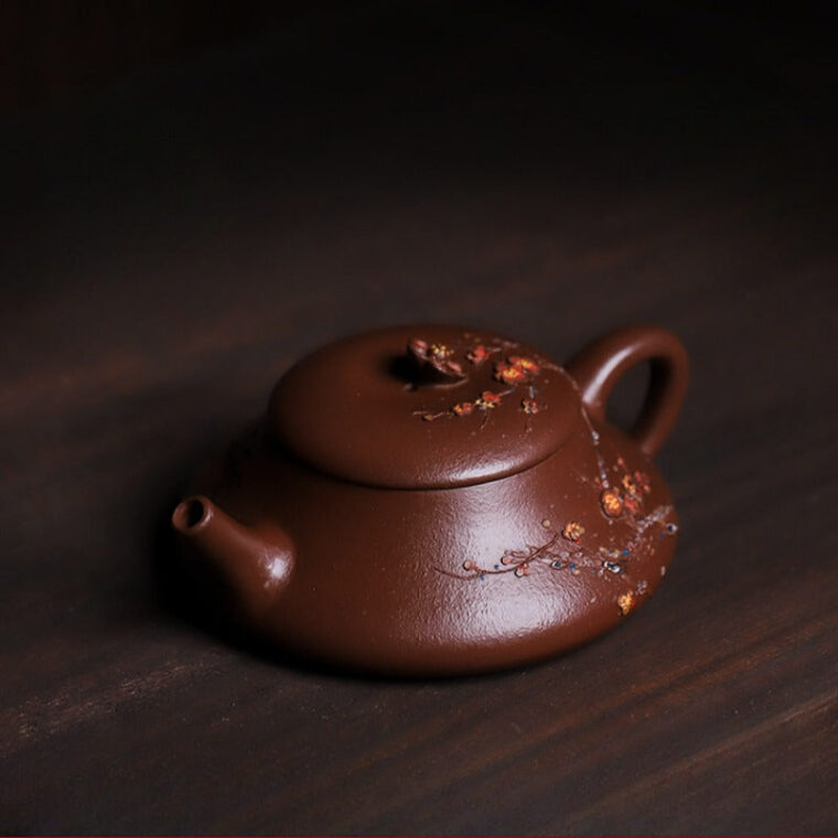 Full Handmade Yixing Zisha Teapot [Xiao Yao] (Zi Ni – 110ml)