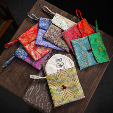 Handmade Tea Cake Flip-top Portable Bag / Tea Cake Gift Bag