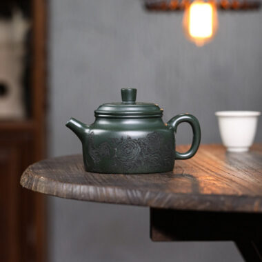 Yixing Zisha Teapot [Dezhong] (Lu Ni – 300ml)