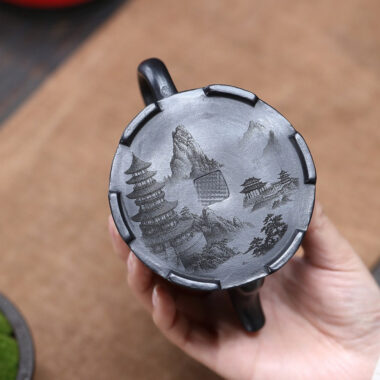 Yixing Zisha Teapot [Mountain Jinzhong] (Shi Huang – 310ml)