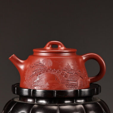 Full Handmade Yixing Zisha Teapot [Yu Zhao Pot] (Dahongpao- 220ml)