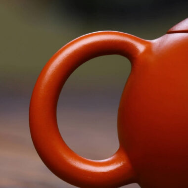 Full Handmade Yixing Zisha Teapot [Xishi Pot] (Zhao Zhuang Zhu Ni – 170ml)