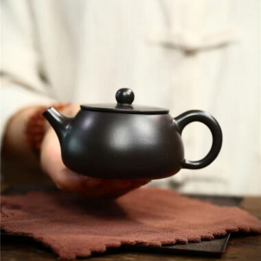 Yixing Zisha Teapot [Kuan Kou Shi Piao] (Shi Huang – 200ml)