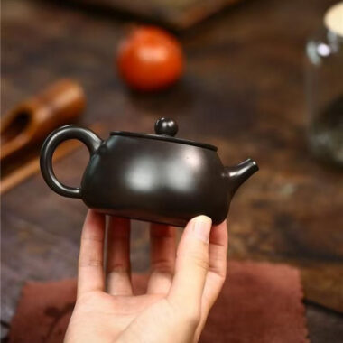 Yixing Zisha Teapot [Kuan Kou Shi Piao] (Shi Huang – 200ml)