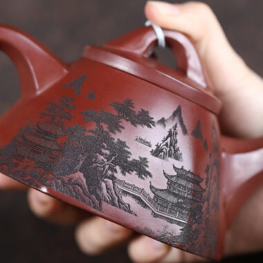 Yixing Zisha Teapot [Bawang Shi Piao] (Long Xue Sha – 280ml)