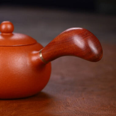 Full Handmade Yixing Zisha Teapot [Tang Yu Pot] (Zhu Ni – 200ml)