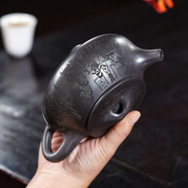 Yixing Zisha Teapot [Shi Piao] (Shi Huang – 430ml)