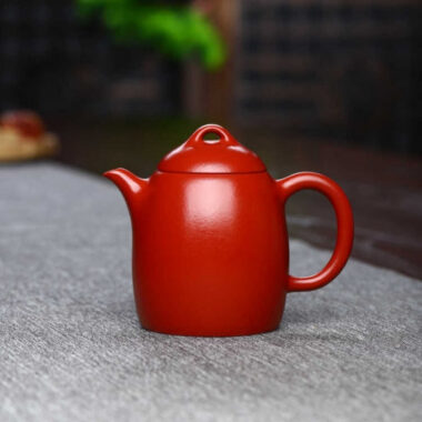 Full Handmade Yixing Zisha Teapot [Qin Quan Pot] (Dahongpao – 180ml)