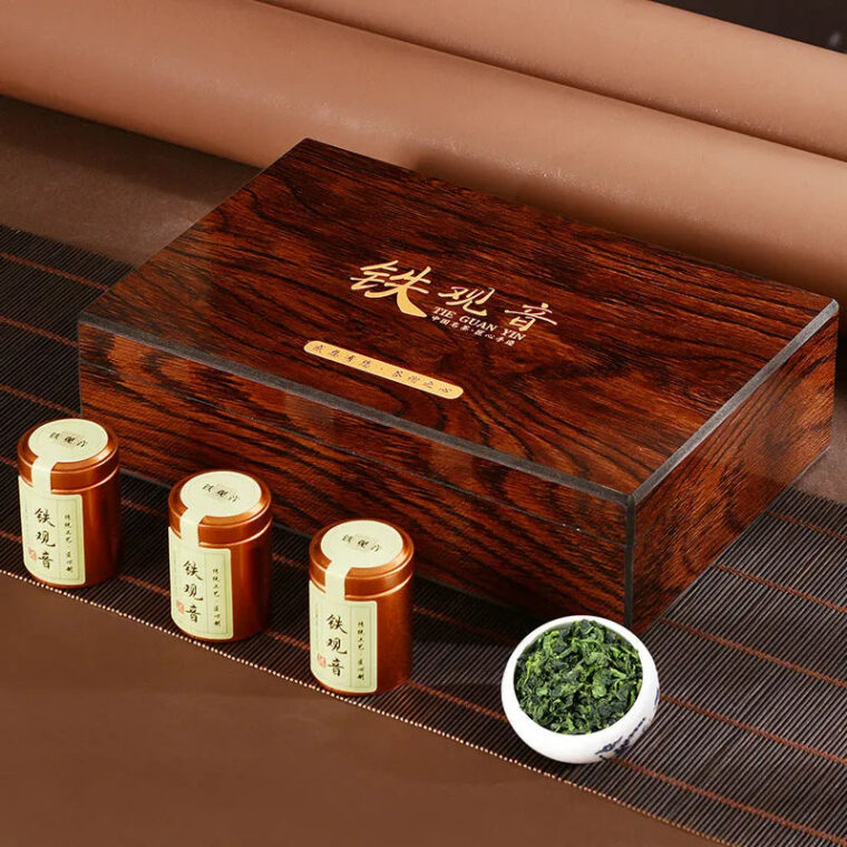 Fujian Anxi [Tie Guan Yin] Strong Flora Aroma Small Cannd Gift Box Set 240g