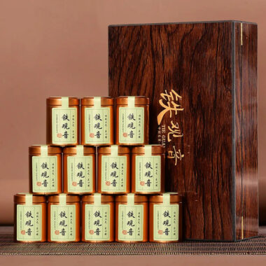 Fujian Anxi [Tie Guan Yin] Strong Flora Aroma Small Cannd Gift Box Set 240g