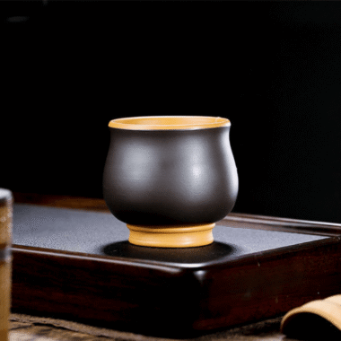 Full Handmade Yixing Zisha Master Tea Cup Gift Set [Flowers Bloom]