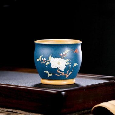 Full Handmade Yixing Zisha Master Tea Cup Gift Set [Ningxiang]