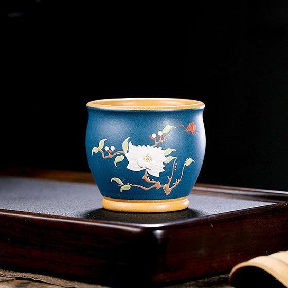 Full Handmade Yixing Zisha Master Tea Cup Gift Set [Ningxiang]