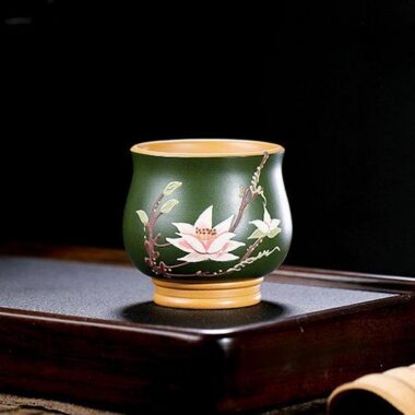 Full Handmade Yixing Zisha Master Tea Cup Gift Set [Ningxiang]