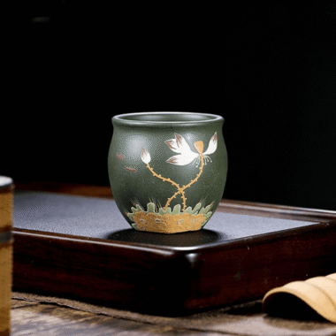 Full Handmade Yixing Zisha Master Tea Cup Set [Shanshui]