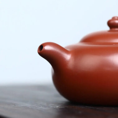 Full Handmade Yixing Zisha Teapot [Bian Yuan Zhu Pot] (Daohongpao – 230ml)