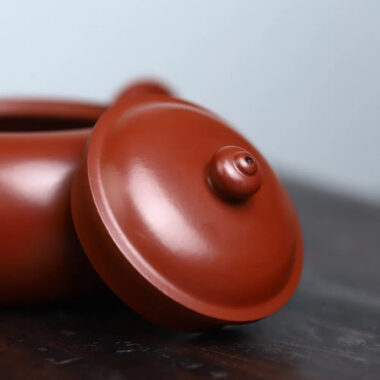 Full Handmade Yixing Zisha Teapot [Bian Yuan Zhu Pot] (Daohongpao – 230ml)