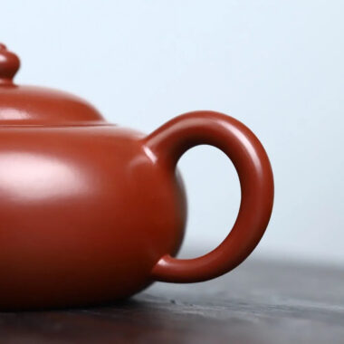 Full Handmade Yixing Zisha Teapot [Bian Yuan Zhu Pot] (Daohongpao – 230ml)