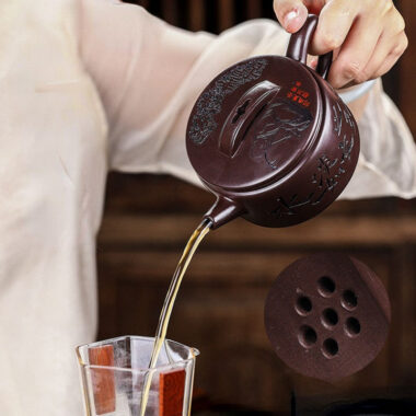 Full Handmade Yixing Zisha Teapot [Cha Ban Shuxiang] (Lao Zi Ni – 260ml)