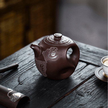 Full Handmade Yixing Zisha Teapot [Dadao Zhi Jian] (Lao Zi Ni – 360ml)