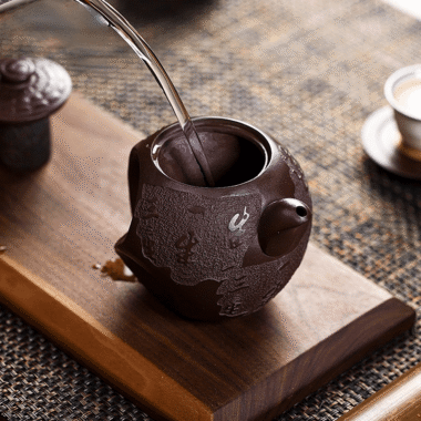 Full Handmade Yixing Zisha Teapot [Dadao Zhi Jian] (Lao Zi Ni – 360ml)