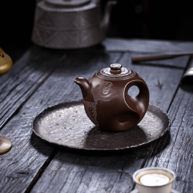 Full Handmade Yixing Zisha Teapot [Dadao Zhi Jian] (Lao Zi Ni – 360ml)