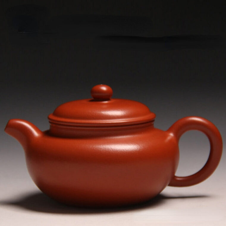 Full Handmade Yixing Zisha Teapot [Fanggu Pot] (Zhao Zhuang Zhu Ni – 250ml)